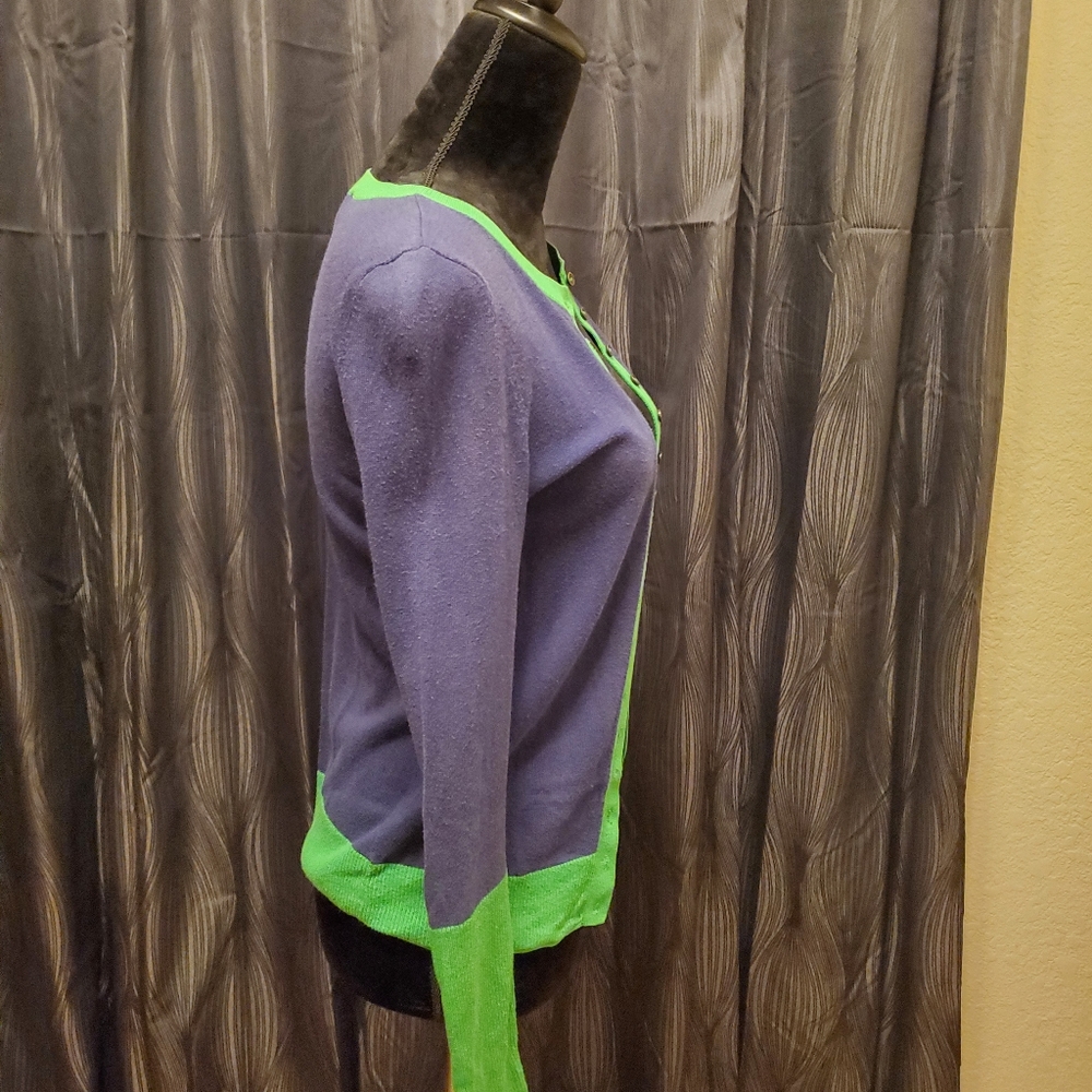 Color Block Cardigan - Picture 3 of 4